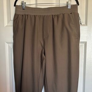 FLX men’s brown jogger sweatpants size medium